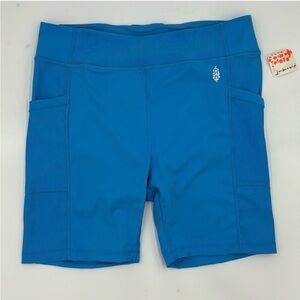 FP Movement Instant Replay Shorts in Varsity Blue